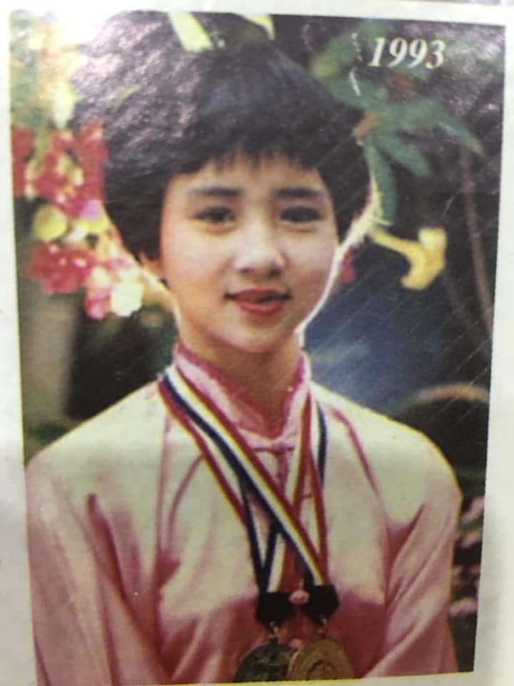 Năm 1993, Thúy Hiền mang về chiếc huy chương vàng giải vô địch wushu thế giới đầu tiên cho Việt Nam khi mới tròn 14 tuổi.