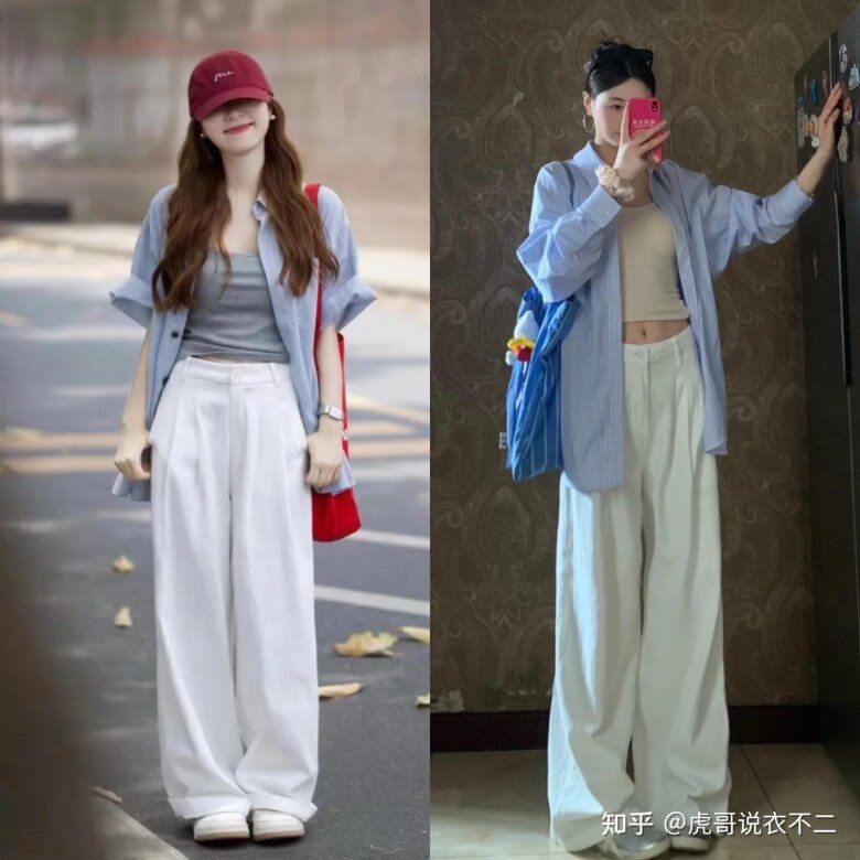 Phụ nữ 40+ mặc quần trắng kiểu này, ai nhìn cũng tưởng mới ngoài 20: Trẻ hóa diện mạo, vẫn sang trọng tuyệt đối - 5