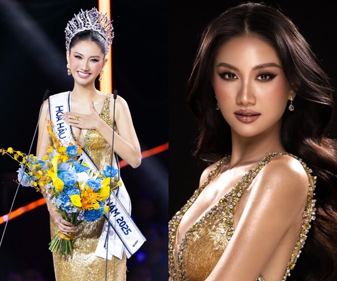 Tân hoa hậu Nguyễn Hoàng Phương Linh được đánh giá cao cả về nhan sắc lẫn học vấn.