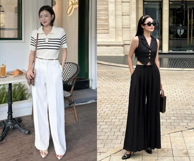 Mặc quần ống rộng nhiều năm, tôi đã nhận ra 3 bí quyết để mặc đẹp tuyệt đối.