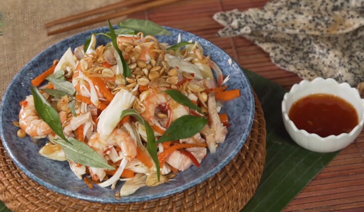 Món gỏi mít non mà nhiều người Việt thường làm.