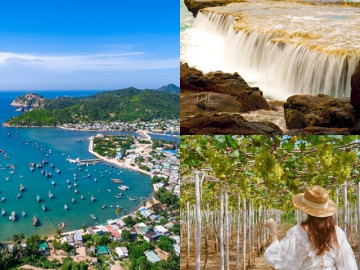 Địa Trung Hải của Việt Nam đẹp không thua quốc tế, có thác nước trên biển đẹp kỳ vĩ, dân tình đổ xô đến vào hè
