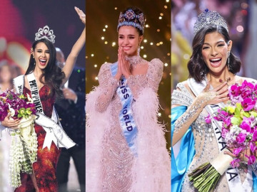 Dàn Hoa hậu đình đám có duyên nợ với hai cuộc thi Miss World và Miss Universe