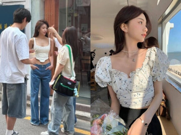 Ha Ji-won tái xuất với chiếc áo khoe eo khiến chị em sốt rần rần, chị em tham khảo 10 kiểu sau để biến eo bánh mì thành eo con kiến