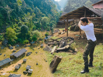 Làng nguyên thủy 3 không trên cao nguyên Mộc Châu, là thiên đường cho hội chữa lành với không khí mát lạnh luôn dưới 26 độ C