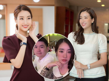 Hoa hậu nghèo nhất Việt Nam từng đeo đồng hồ vài trăm triệu nay có bộ sưu tập gần 10 tỷ, đeo món gần 7 tỷ đi bên chồng