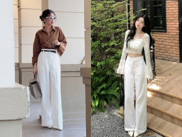 Vì sao phụ nữ 30+ nhất định phải có 1 chiếc quần trắng? 3 nên – 3 không khi diện quần trắng để không bị phản chủ