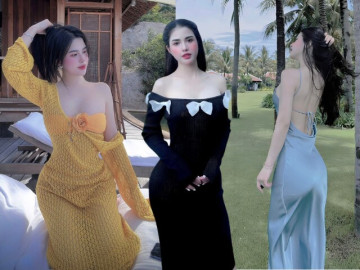 Vợ cũ Việt Anh U40 lên đồ vẫn trẻ như gái đôi mươi, được khen quyến rũ không kém Ngọc Trinh