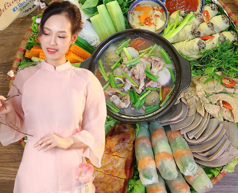 Là người yêu thích nấu ăn nên chị Thu Hương (Hà Nội) rất chăm chỉ vào bếp. Sắp tới đại lễ 30-4, giải phóng miền Nam, các bạn hãy tham khảo các mẹt lên mâm toàn món hấp dẫn của chị Hương để lên ý tưởng cho bữa cơm sum họp nhà mình nhé.
