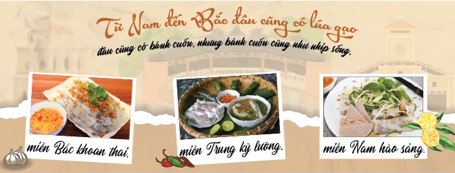 Bánh cuốn - Gói cả ba miền vào một lớp bột mỏng - 1