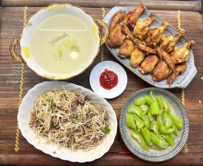 Mẹ đảm 3 con khoe loạt cơm nhà cực chất lượng, thường xuyên đổi thực đơn ít khi trùng món - 3