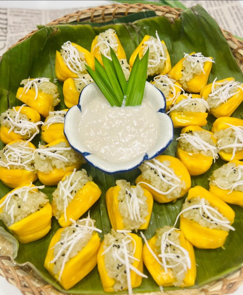 Bữa sáng làm xôi mít vừa ngon ngọt lại dẻo thơm, béo ngậy ai ăn cũng thích - 5