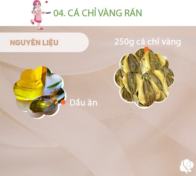 Chuẩn bị: 250g cá chỉ vàng, dầu ăn.