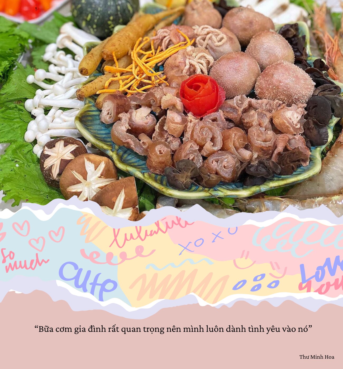 Mẹ đảm Hải Phòng mê nấu ăn, khoe những bữa cơm trên mái nhà ít rau nhiều thịt, nhìn mà mê mẩn - 8