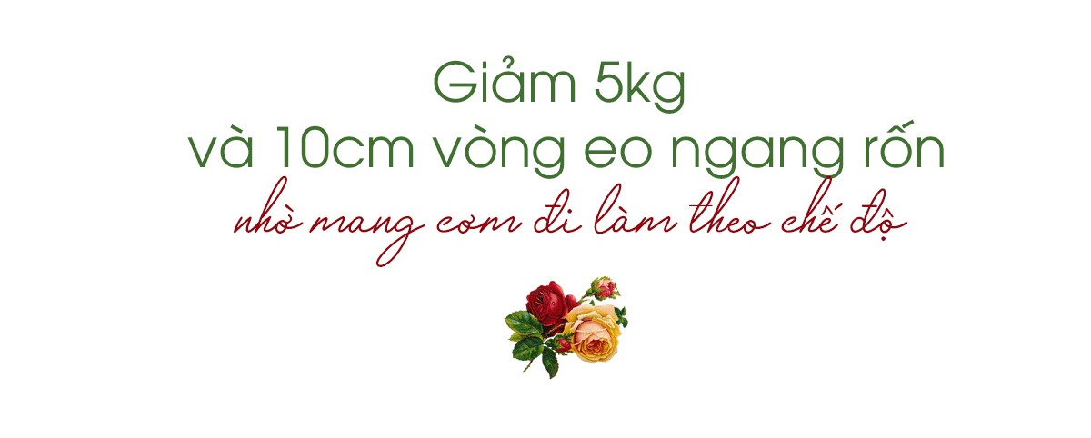 Mẹ đảm khoe cơm mang đi làm cực ngon lại tốt cho sức khỏe giảm được 5kg và 10cm vòng eo ngang rốn - 1