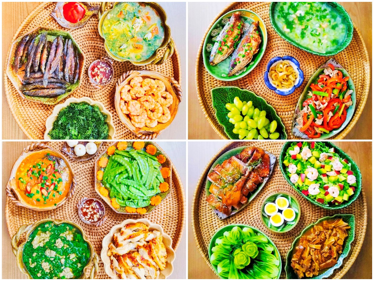 8x bận rộn chỉ khi nào rảnh mới vào được bếp khoe loạt mâm cơm đủ món ngon cả nhà hay nói ngắm thôi đã no rồi - 2