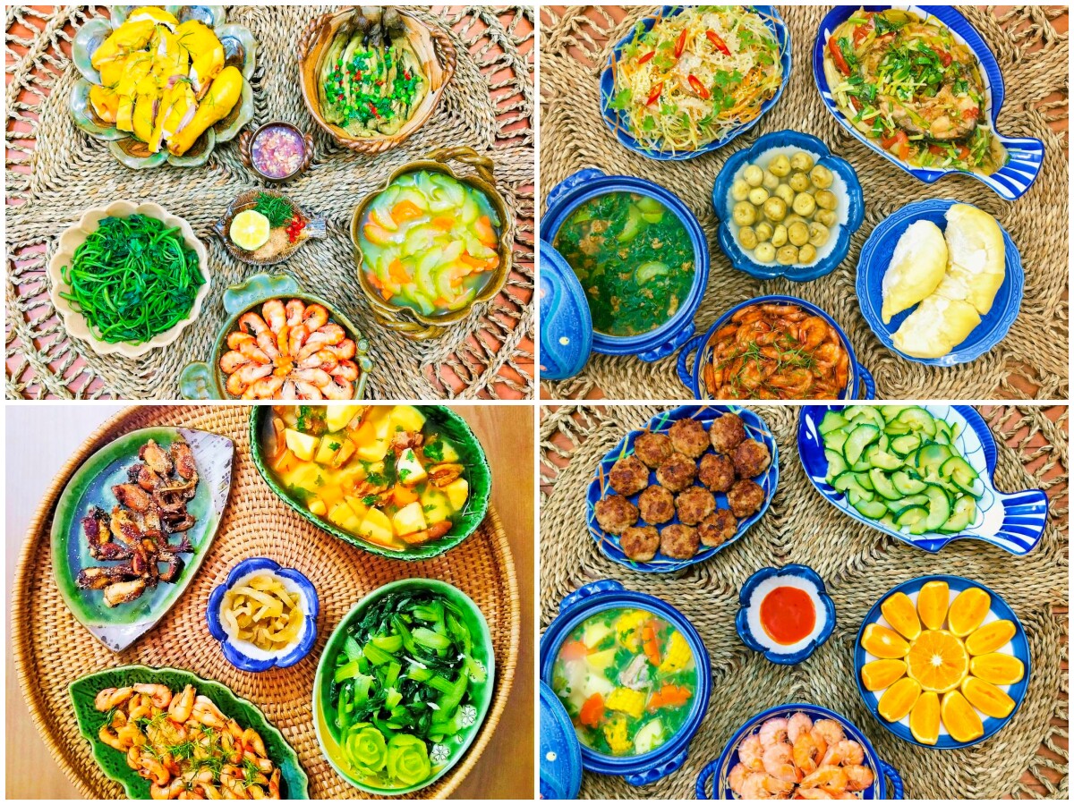8x bận rộn chỉ khi nào rảnh mới vào được bếp khoe loạt mâm cơm đủ món ngon cả nhà hay nói ngắm thôi đã no rồi - 3