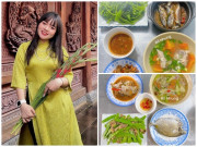 Bếp Eva - Gen Z mê nấu nướng, khoe cơm nhà 2 người cực ngon, chồng lúc nào cũng phải hỏi "chụp ảnh xong chưa" để còn ăn