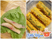 Bếp Eva - Cá cuộn lá lốt chiên đang làm mưa làm gió trên Tiktok hóa ra lại có cách làm đơn giản thế này!