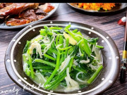 Hai rau này xào chung với nhau ăn ngon chẳng cần đến thịt, vừa dễ nấu lại tốt cho gan