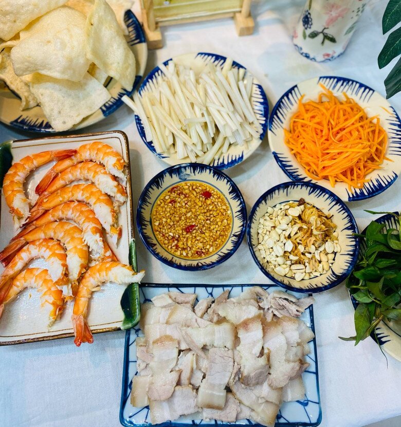 Nộm ngó sen tôm thịt giòn ngon, chua chua ngọt ngọt thanh mát cho ngày hè - 7