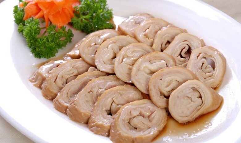 Rửa lòng già không dùng giấm, chỉ cần 2 thứ này, lòng sạch bong hết sạch mùi hôi, nấu gì cũng được - 4