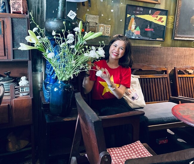 Chị Thanh Huệ.