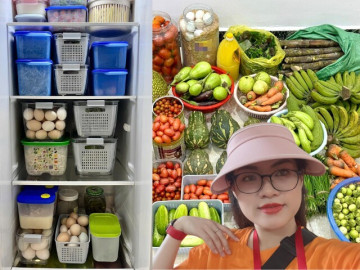 Mẹ đảm nghiện đồ quê tháng nào cũng được bố mẹ gửi thực phẩm đầy ắp tủ, chia sẻ cách bảo quản cả tháng vẫn ngon