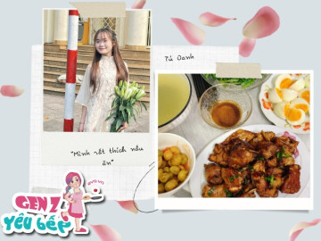 Cô nàng sinh viên đi học xa nhà, ngày nào cũng vào bếp 2 bữa, biết nấu ăn nhờ bố