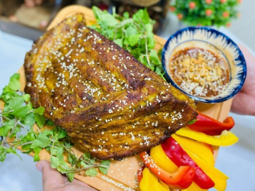 Sườn nướng tảng ngũ vị cực dễ làm mà ngon miệng, thơm nức ai ăn cũng thích