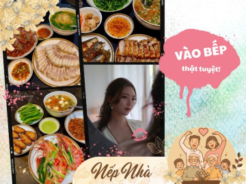 9X học nấu ăn từ mẹ đẻ và mẹ chồng, khoe những bữa cơm nhà siêu chất lượng, thơm ngon