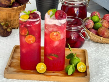 Quả này đang vào mùa chín rộ, nhanh tay làm nước uống vừa ngon lại mát kẻo muộn bây giờ!