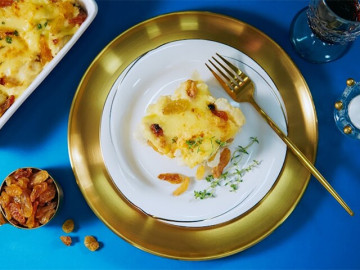 BÍ quyết nấu nho khô California và bông cải trắng đút lò phô mai đậm đà ngày lễ