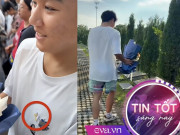 Tin tức - Nam sinh dán ảnh của mẹ lên áo đi thi, xong xuôi vội vã mang hoa đến một nơi đặc biệt