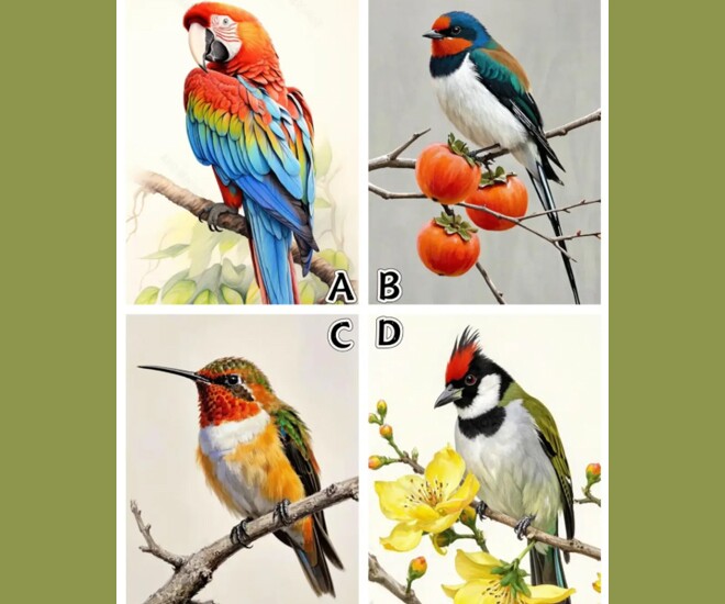 Trắc nghiệm tâm lý: Chọn một con chim theo trực giác của bạn - 1