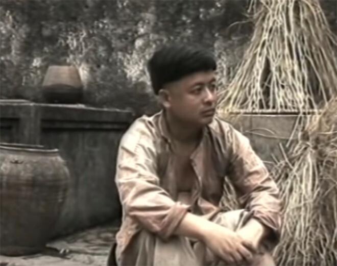 Đỗ Hồng Quân khi đóng phim Thằng Cuội.