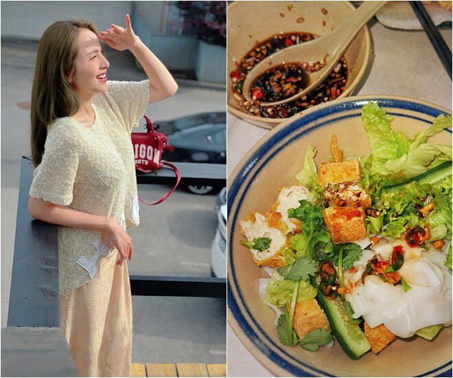 Chồng làm cho Hoa hậu Diễm Hương bào ngư, hải sâm và đủ món ngon: Vợ nấu thì liên tục uống nước, dụi tai - 1