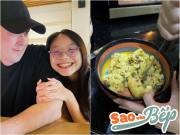 Bếp Eva - Con gái Thành Trung lúi húi cùng bố Tây làm bánh, mẹ Thu Phượng được "anh Bull béo" chăm bằng món ngon