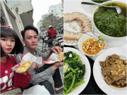 Bếp Eva - "Bà trùm chân dài miền Bắc" và chồng chênh lệch ngoại hình nhưng nhìn mâm cơm là biết lấy đúng người!