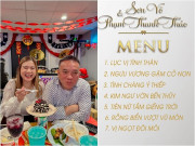 Bếp Eva - Phạm Thanh Thảo lên thực đơn kỷ niệm ngày cưới có món "Ngưu Vương gặm cỏ", "Tiên nữ tắm giếng trời"