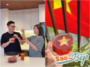 Bếp Eva - Nam diễn viên "Chít và Pi" làm trà dâu cờ đỏ sao vàng nhận hàng nghìn lượt thích