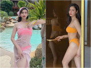 Giải trí - Nữ ca sĩ trẻ đẹp mơn mởn dù con trai lớn đùng, U40 mặc bikini khoe dáng nuột làm dàn sao cũng xốn xang