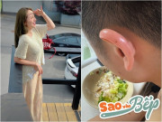 Bếp Eva - Chồng làm cho Hoa hậu Diễm Hương bào ngư, hải sâm và đủ món ngon: Vợ nấu thì liên tục uống nước, dụi tai