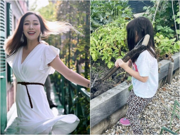 Hoa hậu được MC Diễm Quỳnh làm mối: Tuổi U40 đẹp rạng rỡ, con gái lai Tây 6 tuổi chưa lộ mặt