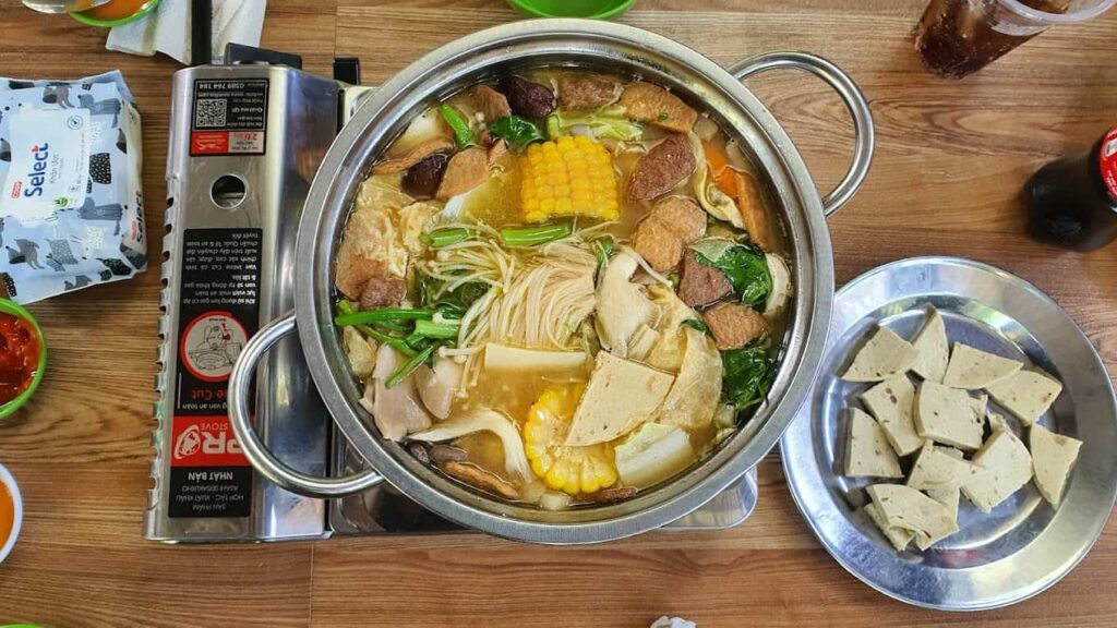 Nồi lẩu chay chất lượng cuốn hút