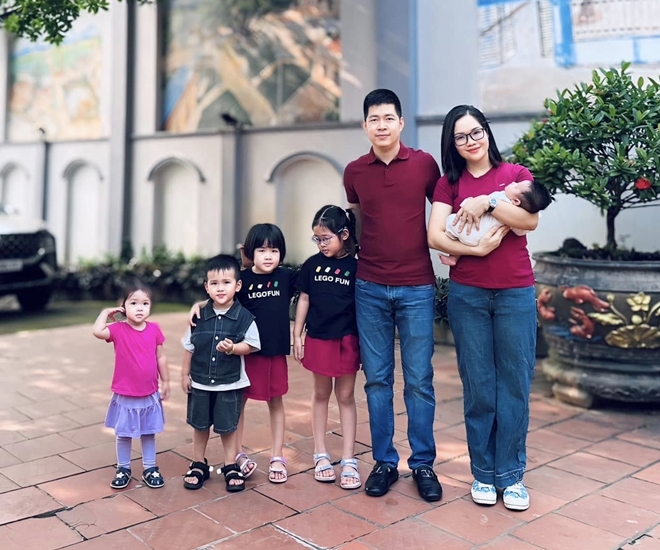 Gia đình nhỏ của chị Thủy