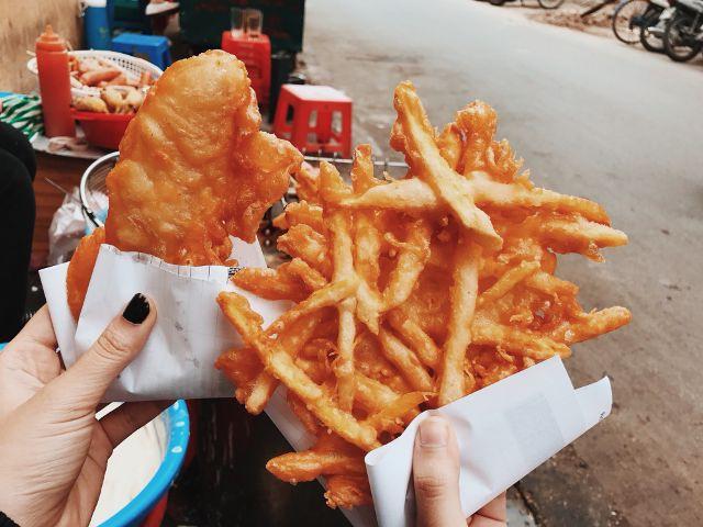 Bánh chuối bánh khoai là đặc sản của Hà Nội