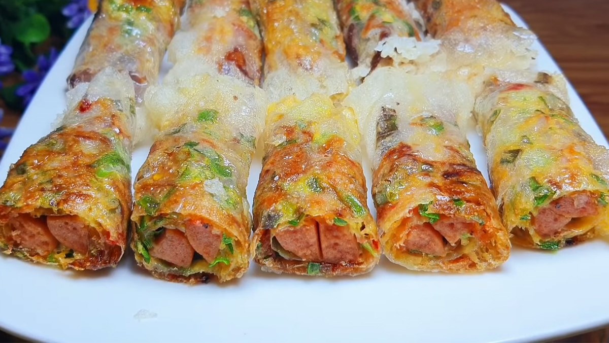 Bánh tráng chiên chế biến đơn giản lại thơm ngon
