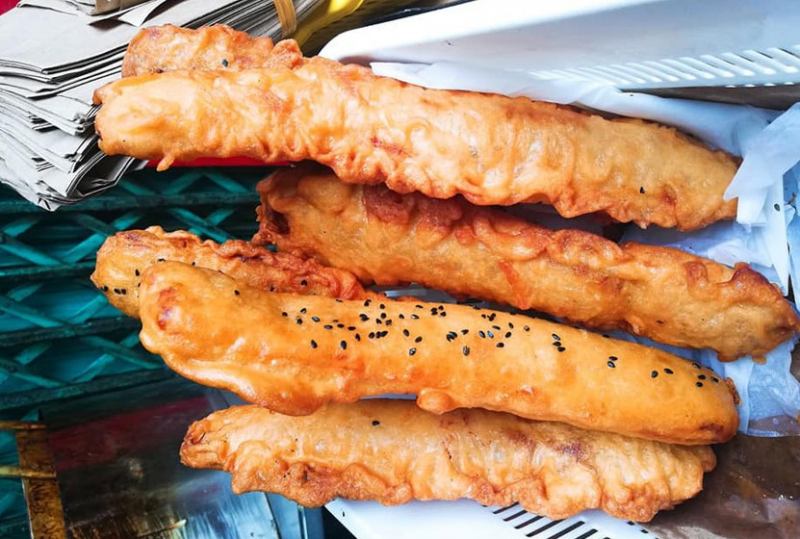 Bánh chuối Hà Nội vừa to vừa thơm