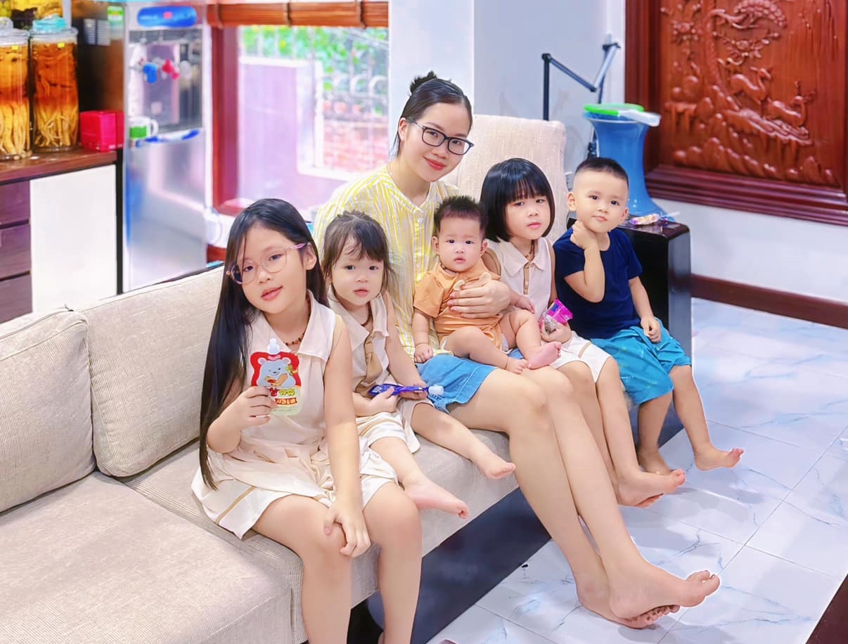 Các con là động lực giúp chị cố gắng mỗi ngày